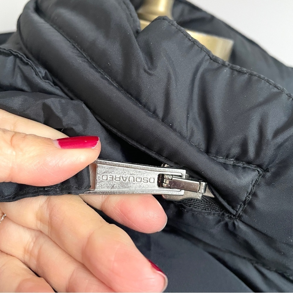 Dsquared Black Short Down Parka - S/M, hooded! 🇨🇦 - Picture 3 of 16